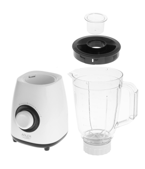 Adler | Blender with jar | AD 4085 | Tabletop | 1000 W | Jar material Plastic | Jar capacity 1.5 L | White