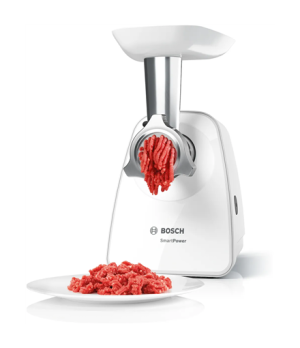 Bosch Meat mincer | MFW2515W | White | 1500 W | Number of speeds 1 | Throughput (kg/min) 1.7