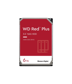 Western Digital | NAS Hard Drive | WD60EFPX | 5400 RPM | 6000 GB | 256 MB