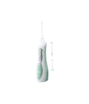 Panasonic | Oral irrigator | EW1313G303 | Cordless | 130 ml | Number of heads 2 | White/Green