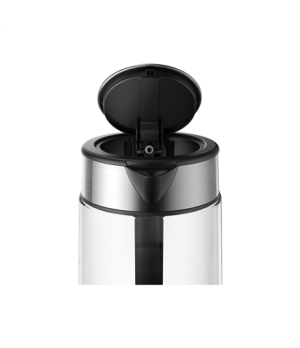 Xiaomi | Electric Glass Kettle EU | Electric | 2200 W | 1.7 L | Glass | 360° rotational base | Black/Stainless Steel