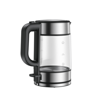 Xiaomi | Electric Glass Kettle EU | Electric | 2200 W | 1.7 L | Glass | 360° rotational base | Black/Stainless Steel