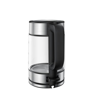 Xiaomi | Electric Glass Kettle EU | Electric | 2200 W | 1.7 L | Glass | 360° rotational base | Black/Stainless Steel