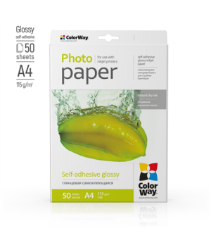 Self-adhesive Photo Paper | 115-80 g/m² | A4 | Glossy