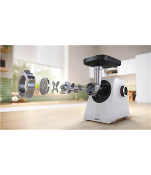 Bosch Meat Mincer | MFWS420W | White | 500 W | Number of speeds 2 | Throughput (kg/min) 2.5