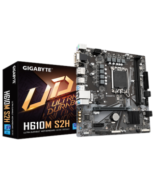 Gigabyte | H610M S2H | Processor family Intel | Processor socket  LGA1700 | DDR5 DIMM | Memory slots 2 | Supported hard disk dri