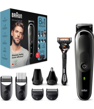 Braun Multi-grooming kit MGK5360 Cordless Number of length steps 13 Black