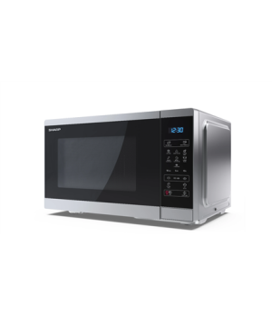 Sharp | Microwave Oven | YC-MS252AE-S | Free standing | 25 L | 900 W | Silver