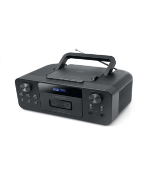 Muse | Portable CD Radio Cassette Recorder With Bluetooth | M-182 DB | AUX in | Black