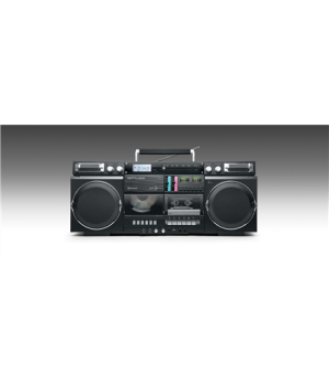 Muse | Ghetto Blasters | M-380 GB | AUX in | Bluetooth | Cassette deck | CD player | Black