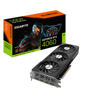 Gigabyte | GV-N4060GAMING OC-8GD 1.0 | NVIDIA | 8 GB | GeForce RTX 4060 | GDDR6 | HDMI ports quantity 2 | PCI-E 4.0 | Memory clo