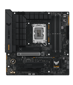 Asus | TUF GAMING B760M-PLUS | Processor family Intel | Processor socket  LGA1700 | DDR5 DIMM | Memory slots 4 | Supported hard 