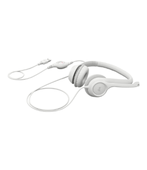 Logitech | USB Computer Headset | H390 | Wired | Over-Ear | Microphone | Noise canceling | Off-white