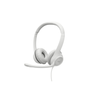 Logitech | USB Computer Headset | H390 | Wired | Over-Ear | Microphone | Noise canceling | Off-white