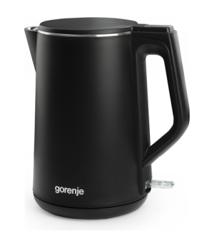 Gorenje | Kettle | K15DWBK | Electric | 2200 W | 1.5 L | Stainless steel | 360° rotational base | Black