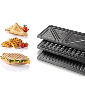 Gorenje | Sandwich maker | SM703GCB | 700 W | Number of plates 3 | Number of pastry 2 | Black