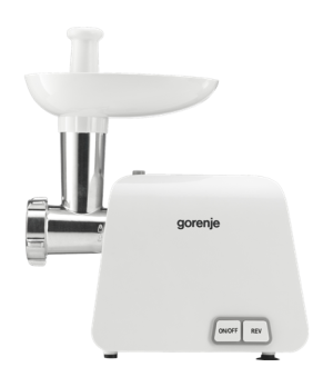 Gorenje | Meat Grinder | MG1602W | White | 1600 W | Number of speeds 1 | Throughput (kg/min) 1.9