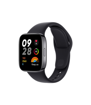 Redmi Watch 3 | Redmi Watch 3 | Smart watch | NFC | GPS (satellite) | AMOLED | Waterproof | Elegant Black