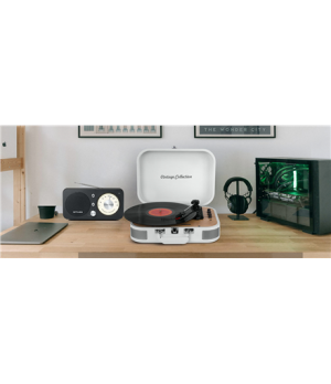 Muse | Turntable Stereo System | MT-201WW | Turntable Stereo System | USB port | AUX in