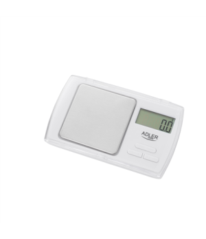 Adler | Precision scale | AD 3161 | Maximum weight (capacity) 0.5 kg | Accuracy 0.01 g | White