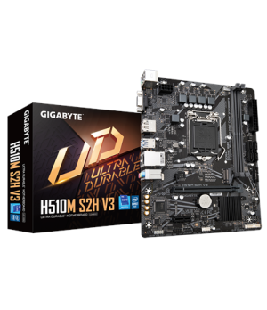 Gigabyte | H510M S2H V3 1.0 M/B | Processor family Intel | Processor socket  LGA1200 | DDR4 DIMM | Memory slots 2 | Supported ha