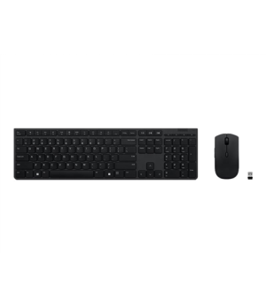 Lenovo | Professional Wireless Rechargeable Combo Keyboard and Mouse | Keyboard and Mouse Set | Wireless | Mouse included | Esto