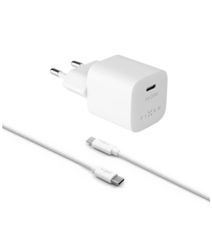 Fixed | Mini Travel Charger USB-C/USB-C Cable