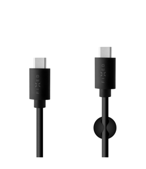 Fixed | Data And Charging Cable With USB-C/USB-C Connectors and PD support | Black