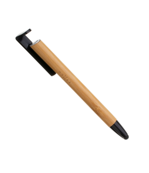 Fixed | Pen With Stylus and Stand | 3 in 1 | Pencil | Stylus for capacitive displays Stand for phones and tablets | Bamboo