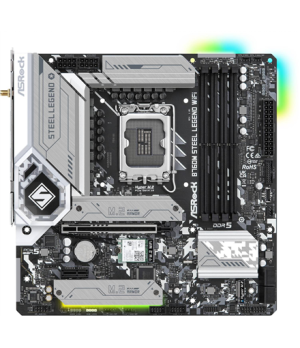 ASRock | B760M Steel Legend WiFi | Processor family Intel | Processor socket LGA1700 | DDR5 DIMM | Memory slots 4 | Supported ha