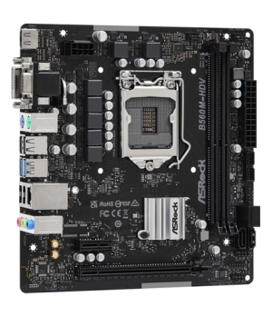 ASRock | B560M-HDV R3.0 | Processor family Intel | Processor socket LGA1200 | DDR4 DIMM | Memory slots 2 | Supported hard disk d