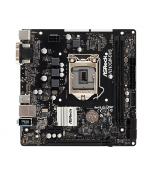 ASRock | H310CM-DVS | Processor family Intel | Processor socket LGA1151 | DDR4 DIMM | Memory slots 2 | Supported hard disk drive