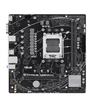 Asus | PRIME A620M-K | Processor family AMD | Processor socket AM5 | DDR5 DIMM | Memory slots 2 | Supported hard disk drive inte