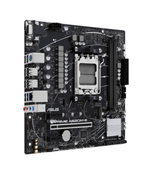 Asus | PRIME A620M-E | Processor family AMD | Processor socket AM5 | DDR5 DIMM | Memory slots 2 | Supported hard disk drive inte