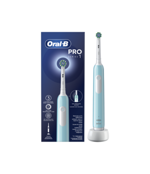 Oral-B | Pro Series 1 Cross Action | Electric Toothbrush | Rechargeable | For adults | Caribbean Blue | Number of brush heads in