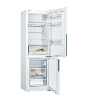 Bosch | KGV36VWEA Series 4 | Refrigerator | Energy efficiency class E | Free standing | Combi | Height 186 cm | Fridge net capac