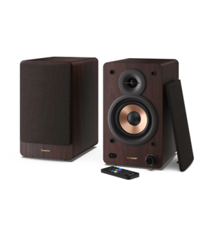 Sharp CP-SS30 Bookshelf Speakers, Brown | Sharp | Speakers | CP-SS30(BR) Bookshelf | 60 W | Bluetooth | Brown | Wireless connect