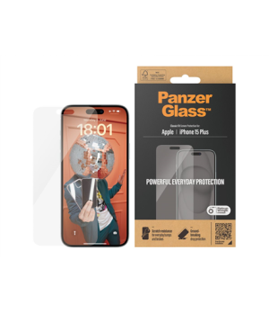 PanzerGlass | Screen protector | Apple | IPhone 15 Plus | Glass | Transparent