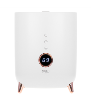 Adler | AD 7972 | Humidifier | 23 W | Water tank capacity 4 L | Suitable for rooms up to 35 m² | Ultrasonic | Humidification cap