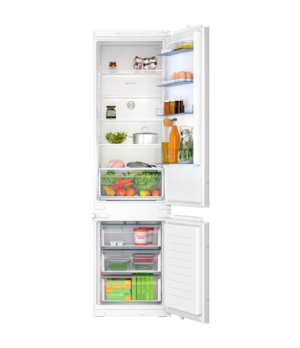 Bosch | Refrigerator | KIN96NSE0 Series 2 | Energy efficiency class E | Built-in | Combi | Height 193.5 cm | No Frost system | F