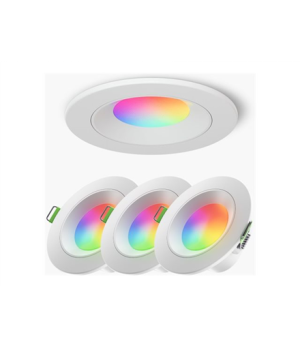 Nanoleaf Essentials Smart Downlight Matter, 4pcs pack | 6 W | RGBCW | Bluetooth