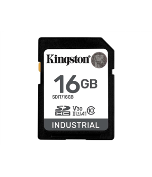 Kingston | SDHC/SDXC SD | Flash Memory Card | 16 GB | Black