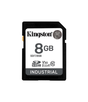 Kingston | SDHC SD | Flash Memory Card | 8 GB | Black