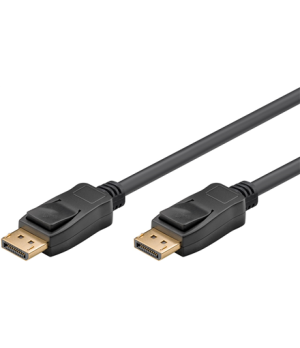 Goobay | DisplayPort Connector Cable 1.4 | Black | DisplayPort male | DisplayPort male | DP to DP | 2 m