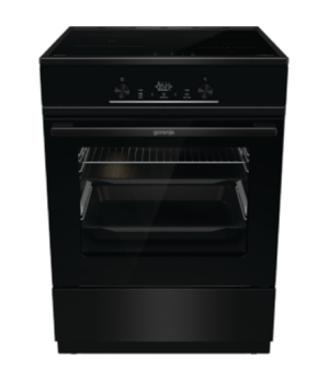 Gorenje | Cooker | GEIT6E62BPG | Hob type Induction | Oven type Electric | Black | Width 60 cm | Grilling | Depth 59.4 cm | 64 L