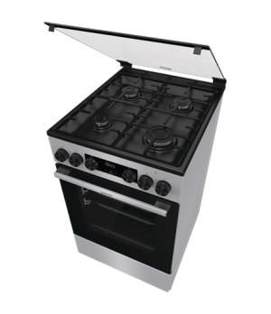 Gorenje | Cooker | GK5C40SH | Hob type  Gas | Oven type Electric | Grey | Width 50 cm | Grilling | LED | Depth 59.4 cm | 70 L