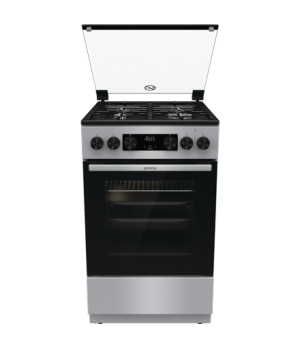 Gorenje | Cooker | GK5C40SH | Hob type  Gas | Oven type Electric | Grey | Width 50 cm | Grilling | LED | Depth 59.4 cm | 70 L