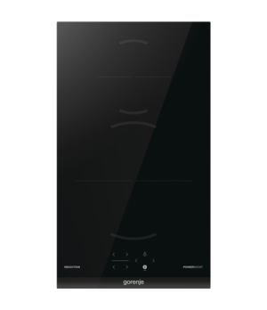 Gorenje | Hob | GI3201BC | Induction | Number of burners/cooking zones 2 | Touch | Timer | Black | Display