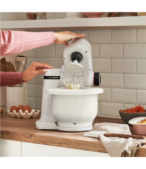 Bosch | MUMS2AW00 | 700 W | MUM Series 2 Kitchen Machine | Number of speeds 4 | Bowl capacity 3.8 L | White