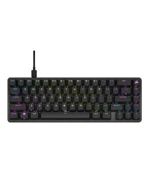 Corsair | K65 PRO MINI RGB | Black | Mechanical Gaming Keyboard | Wired | NA | USB Type-A | 600 g | OPX